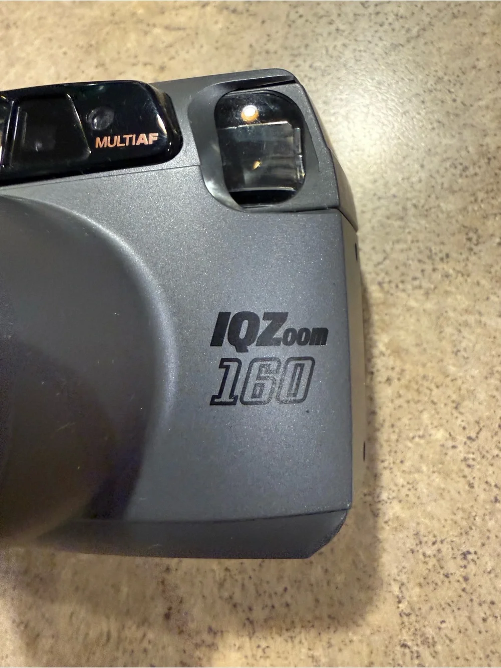 Vintage Pentax IQZoom 160 35mm Point & Shoot Film Camera - New Battery - Tested